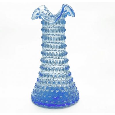 Váza 32cm - Hobnail - Ananas - světle modrá – Hledejceny.cz