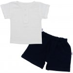 New Baby Kojenecká mušelínová soupravička Summer Nature Collection tmavě modrá – Zboží Dáma