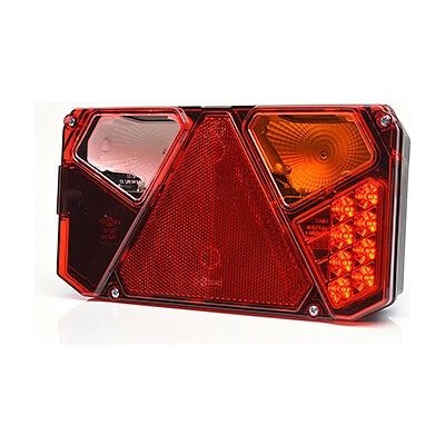 WAS W125/928 koncové světlo LED/žárovkové 12/24V pravé s couvačkou – Hledejceny.cz