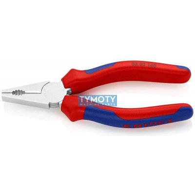 KNIPEX 03 05 140 Kombinované kleště, vícesložkové návleky, chromované 140 mm – Zbozi.Blesk.cz