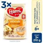 Hami Mléčná kaše se 7 obilninami jablko banán pomeranč 3 x 210 g – Zboží Dáma