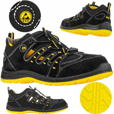 VM Memphis 2115-S1 ESD Sandál bezpečnostní černá – Hledejceny.cz