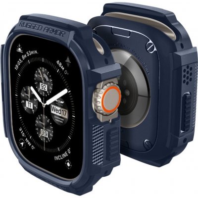 SPIGEN Rugged Armor, navy blue - Apple Watch Ultra 2/1 49mm ACS07382 – Zboží Mobilmania