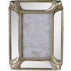 Klasický fotorámeček Zlatý antik fotorámeček se zrcadlem – 10x15 cm