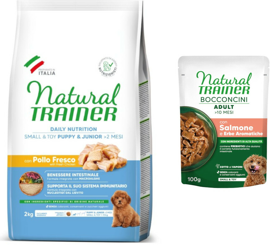 TRAINER Natural Small & Toy Puppy&Jun cerst.kure 2 kg