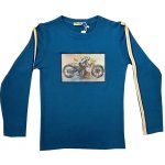 Kugo S3139 Chlapecký svetr modrá – Zboží Dáma