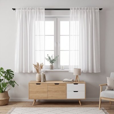 Takoy Hotová záclona 140x160 se zlatým lurexem Luxury shiny-HT-01147 | 140 x 160 cm – Hledejceny.cz
