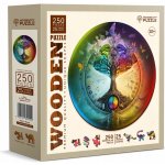 WOODEN CITY Dřevěné Strom života EKO 250 dílků – Zboží Dáma