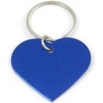 PH Srdce modré 3 x 2,9 cm max. 6 řádků rytí oboustranně text – Zboží Mobilmania