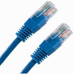 Datacom 1493 Kabel CAT5E, UTP, 0,25m, modrý – Zboží Mobilmania