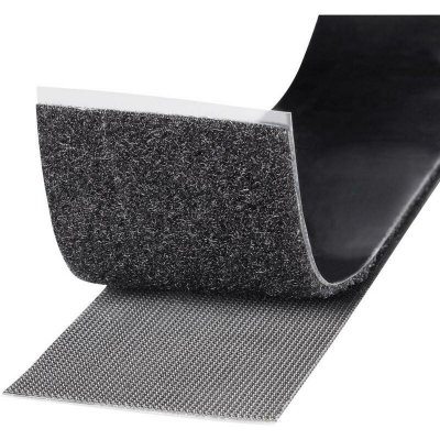 Suchý zip samolepící černý - varianty 20 až 100mm Rozměry: 50mm komplet – Zboží Mobilmania