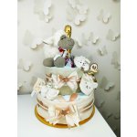 BabyDort dvoupatrový plenkový dort pro miminko neutrální OVEČKA – Hledejceny.cz