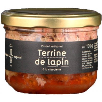 Maison Argaud Terrine de Lapin ciboulette 190 g – Hledejceny.cz
