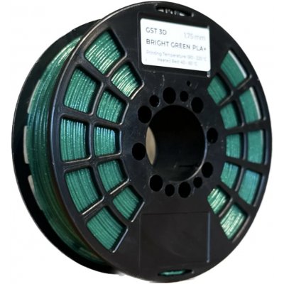 Filament GST3D PLA+ Zelená s třpytkami 1,75mm 1kg – Zboží Živě