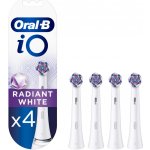 Oral-B iO Radiant White Black 4 ks – Zboží Dáma