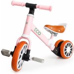 Ecotoys Růžová s pedály 2v1 – Zboží Dáma