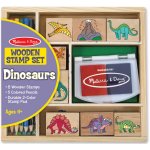 Melissa & Doug Dřevěná razítka Dinosauři – Hledejceny.cz