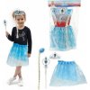 Dětský kostým Teddies /sukně princezna Ledové království s doplňky v sáčku