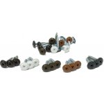 Barevné pozinkované vruty 4,2 x 25 mm – Hledejceny.cz