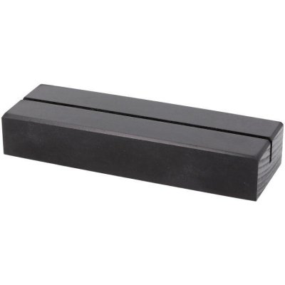 Dřevia Dřevěný stojan na cedulku A6 - 10x5x2 cm Barva: Černá – Hledejceny.cz