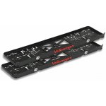 3D Podložka pod SPZ Volkswagen červená - malé písmo (2ks) – Zboží Mobilmania