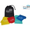 Masážní pomůcka Kine-MAX Professional Resistance Band Kit - Set Posilovacích Gum - Level 1-4