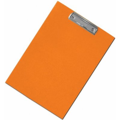 Caesar Office A4 RainbowLine podložka psací s klipem prešpán oranžová – Hledejceny.cz