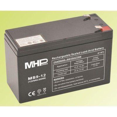 MHPower CARSPA Pb VRLA AGM 12V 9Ah MS9-12 MS9-12 – Zboží Mobilmania