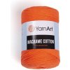 Příze YarnArt Příze Macrame Cotton 800 - neonová oranžová