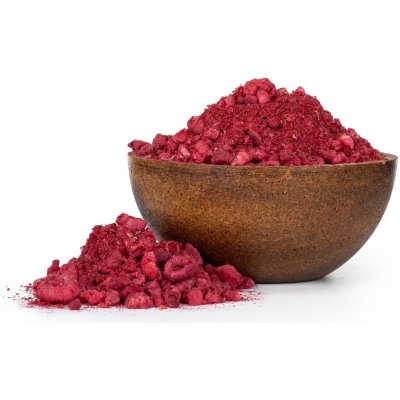 GRIZLY Maliny lyofilizované prach a zlomky 50 g – Zboží Dáma
