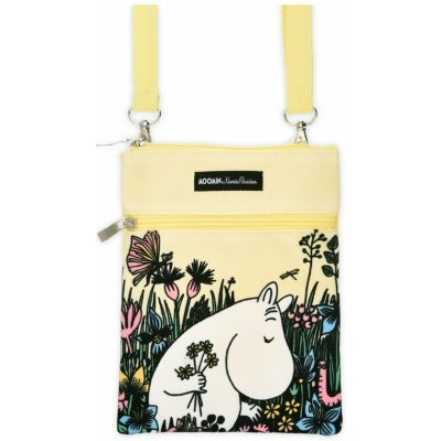 NordicBuddies Taštička na krk Moomin 17 x 21 cm žlutá – Hledejceny.cz