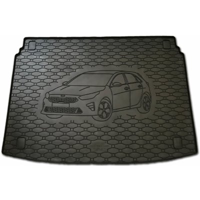 Gumová vana do kufru RIGUM Kia Ceed HB Dolní poloha 2018 – Zboží Mobilmania