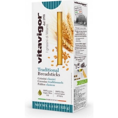 Vitavigor grissini slané 125 g – Zboží Dáma