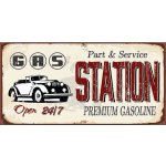 Ceduľa GAS Station - Premium Gasoline – Hledejceny.cz