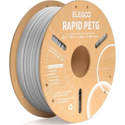 Elegoo RAPID PETG 1,75mm 1 kg Grey 50.203.0222 – Zboží Živě