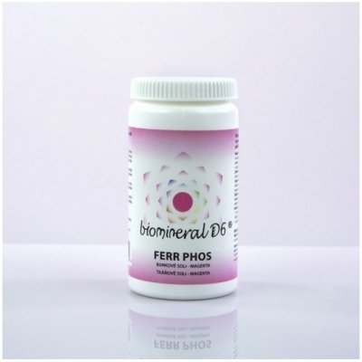 Biomineral FERR PHOS magenta 180 tablet/90 g tkáňová sůl