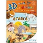 3D omalovánky Afrika Slon velbloudafrika 142743 – Zboží Mobilmania