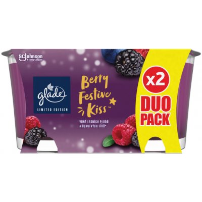 Glade Berry Festive Kiss 2 x 112 g – Sleviste.cz