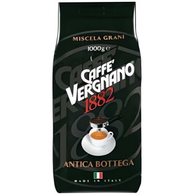 Caffè Vergnano 1882 Antica Bottega zrnková 1 kg – Hledejceny.cz