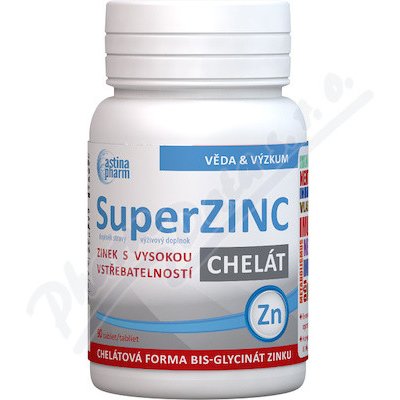 Astina SuperZINC chelát—90 tablet