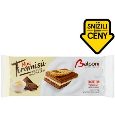 Balconi Mini tiramisu 10x30 g – Hledejceny.cz