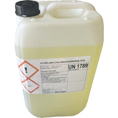 Poolservis Kyselina solná chlorovodíková (HCL) 20l – Zboží Dáma