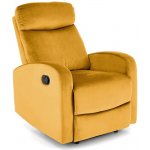 Halmar Relaxační křeslo WONDER hořčicové s funkcí houpání – Zboží Dáma