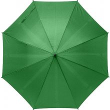 Klasický automatický deštník rovná rukojeť zelený