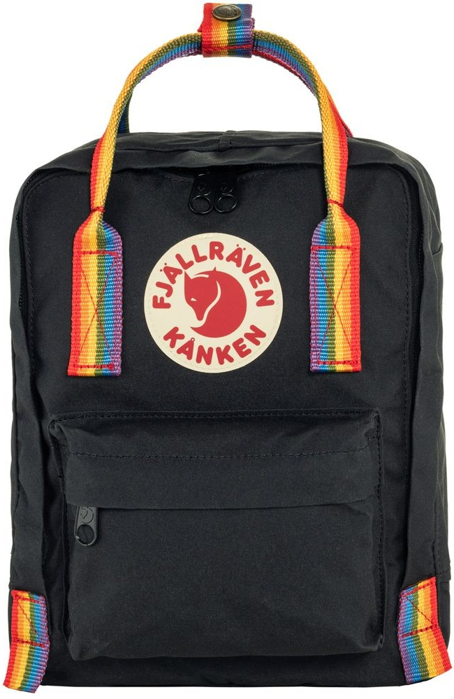 Fjällräven Kånken Rainbow Mini black rainbow pattern 7 l