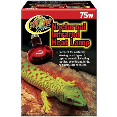 Zoo Med Nocturnal Infrared Heat Lamp 75 W – Zboží Dáma