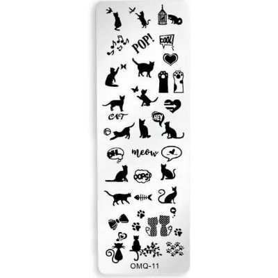 Starnails Razítkovací destička OMQ-11 – Zboží Dáma