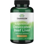 Swanson Beef Liver 500 mg 120 kapslí – Hledejceny.cz