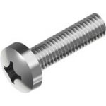 nerez_solar_martim Šroub s půlkulatou hlavou a křížovou drážkou PH DIN 7985 nerez A2 H (Phillips) Varianta: Šroub s půlkulatou hlavou a křížovou drážkou PH DIN 7985 - A2 - M5X16 - H – Zboží Mobilmania