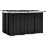 Shumee Zahradní úložný box antracitový 109 x 67 x 65 cm – Zboží Dáma